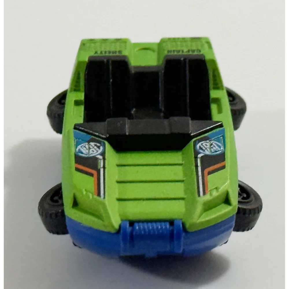 Matchbox Swamp Commander Kids OS Green Blue MB1031 Diecast Boat Car 2015 Mattel